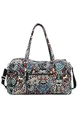 Vera Bradley Bolsa de Viaje Grande de algodón para Mujer, , Talla única, Bolsa de Viaje Grande de algodón