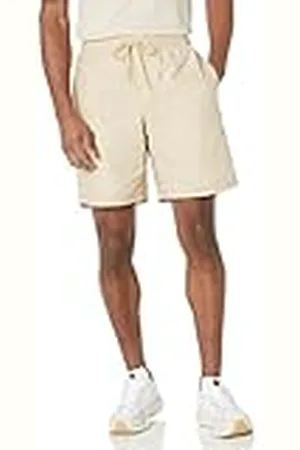 Amazon Pantalones Cortos Para Caminar Con 20 cm De Pernera Cordón De Ajuste y Corte Holgado (Disponibles En Tallas Grandes) Hombre, , XS