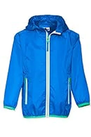Playshoes Chubasquero Plegable Impermeable, (Blau 7), 104 Unisex niños