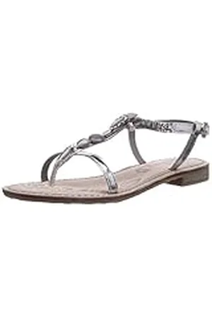 QS by s.Oliver 28103, Sandalias de cuña Abiertas Mujer, , 40 EU
