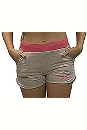 Softee Trousers Pantalones, Mujer, Gris y Rosa, Large