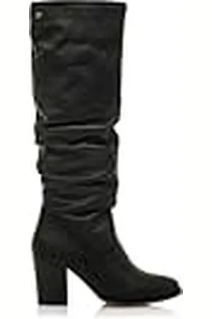 MTNG Botas de tacón Mujer Botas de tacón Jolie 59804 Mujer | De Piel, con Interior Piel, caña Alta y Punta Redonda | Botas de tacón Casual | Cierre con Cremallera | 58609 |