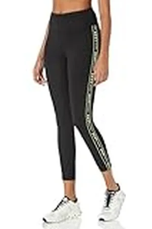 DKNY High Waist 7/8 Legging Logo Leggings, , L De Las Mujeres