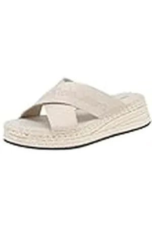 Calvin Klein Jeans Alpargatas Mujer con cuña, Mehrfarbig (Multicolor), 39
