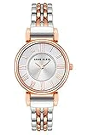 Anne Klein Reloj de Vestir AK/2159SVRT, Plata/Oro Rosa