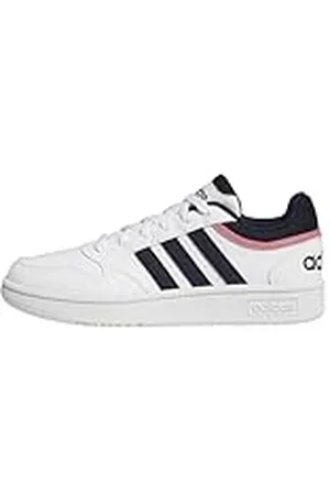 adidas Hoops 3.0 Low Classic Shoes, Zapatos Mujer, Cloud White/Legend Ink/Wonder White, 36 2/3 EU