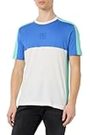 Champion Legacy Athleisure-Color Block S/S Crewneck Camiseta, , XXL Hombres