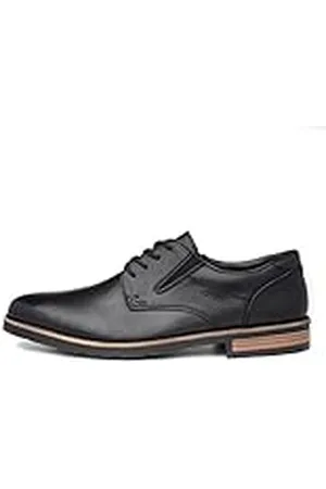 Rieker 14621, con Cordones Hombre, Schwarz, 41 EU Ancho