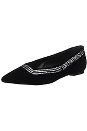 Moschino Zapatos Planos de Terciopelo para Mujer, Tipo Ballet, Color , 39 EU