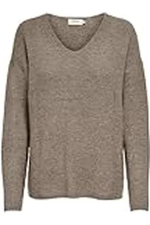ONLY Onlcamilla V-Neck L/S Pullover Knt Noos Suéter pulóver, , M para Mujer