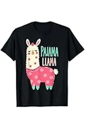 Two Suns Clothing Pijama Lama Design Lama Camiseta
