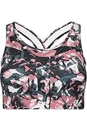 Dare 2B Mantra Bra Sujetador deportivo para mujer en tejido Q-Wic suave al tacto, elástico y reciclado - almohadillas removibles y diseño de tiras en la espalda
