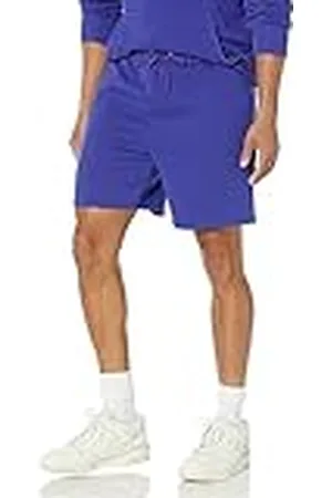 Amazon Pantalón Corto de Tejido de Rizo Francés Ligero (disponible en talla grandes y largos especiales) Hombre, , XS