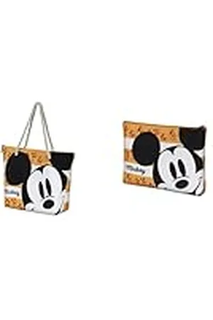 Disney Mickey Mouse Orange - Bolsa de Playa + Neceser