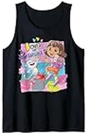 Dora Y botas y mochila Camiseta sin Mangas