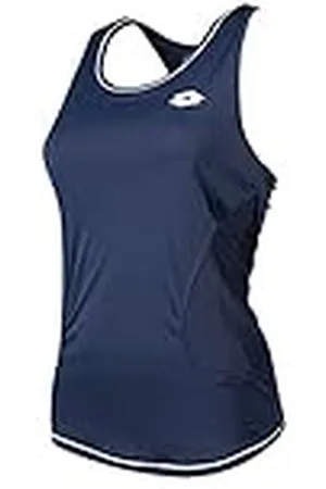 Lotto Shela IV Camiseta sin Mangas para Mujer, Color , Blanco, Talla XS
