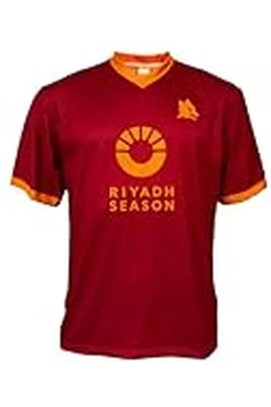 As Roma MA/RO2324/HOME Riyadh/Blank, Camiseta de fútbol Niños y Chicos, 4 Anni