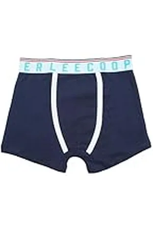 Lee Bóxer, Niños, Niño, Niña, (6 a 16 años), Calzoncillos, Pantalones Cortos, Bóxers, Bragas, Ropa Interior para niños, Suave, Cálido, Transpirable, Modelo GLC038 Kids S2-14A, Bleu