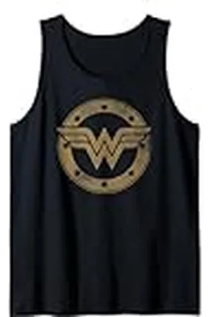 DC Comics Originals Wonder Woman Distressed Shield Camiseta sin Mangas