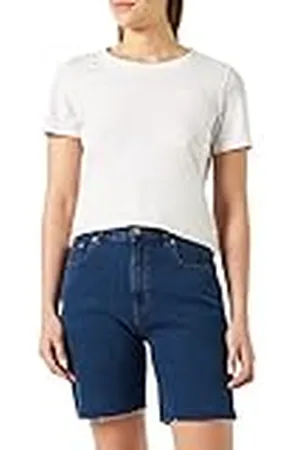 JACK & JONES JJXX Jxhazel Hw Pantalones Cortos de Mezclilla Para Diestros, Pantalones cortos Mujer, , M