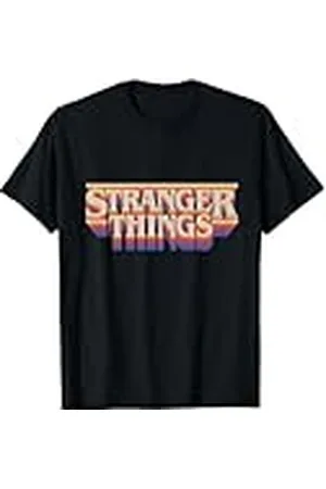 Stranger Things Recuerdos retro para fanáticos de viajes con el logotipo de Camiseta