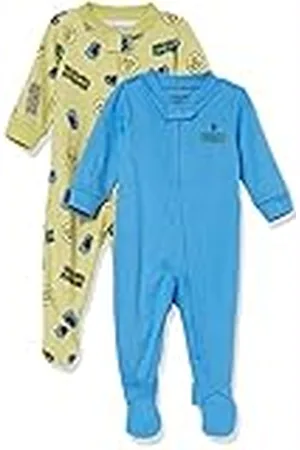 Amazon Disney | Marvel Conjuntos de Pijama Ceñidos de Algodón Bebé Niño, Pack de 2, , 0-3 meses