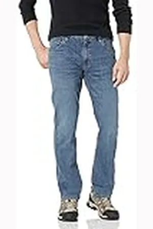 Carhartt Rugged Flex Relaxed Fit Low Rise 5-Pocket Tapered Jean Jeans, , 32W x 34L de los Hombres