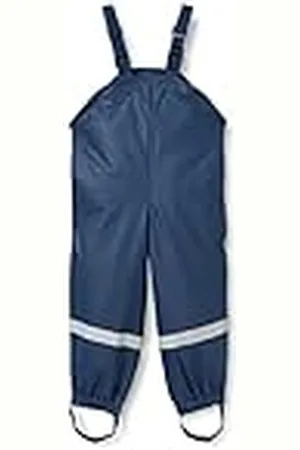 Playshoes Pantalones de Barro, Monos de lluvia para Unisex niños, Azul (Dark Blue), 86