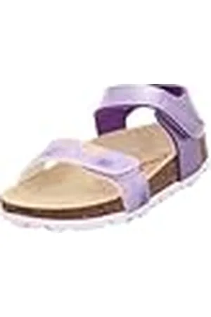 Superfit Fussbettpantoffel 1000123, Sandalias, Lilac/Multicolored 8500, 41 EU