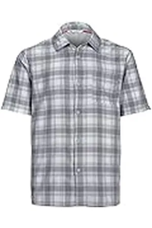 Killtec Hombre Camisa Funcional KOS 98 MN WVN SHRT, Hellgrau, XXL, 38009-000