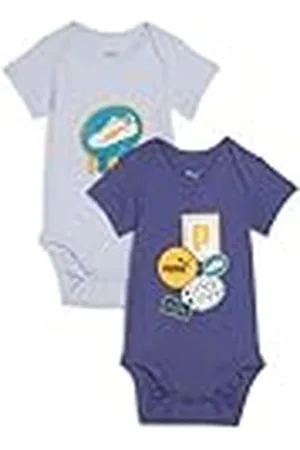 PUMA MINICATS Newborn 2-Pack Graphic Bodysuit Set INF, Trajes de punto Bebé-Niños,