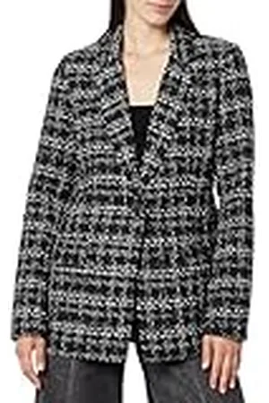 THE DROP Blake Blazer Largo para Mujer, , XXL