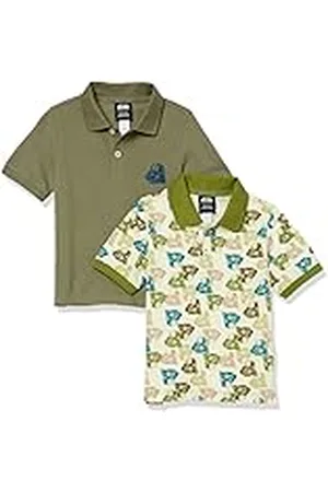 Amazon Disney | Marvel | Star Wars Polos de piqué de Manga Corta Niño, Pack de 2, , 6-7 años