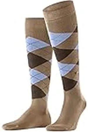 Burlington Manchester M Kh algodón estampados 1 par, Calcetines largos Hombre, , 40-46