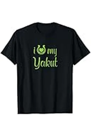 Hip Entrenador de equitación I Love My Yakut Horse Equestrian Show Camiseta