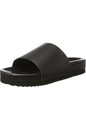 SELECTED 16057170, Chanclas Mujer, (Black), 40 EU