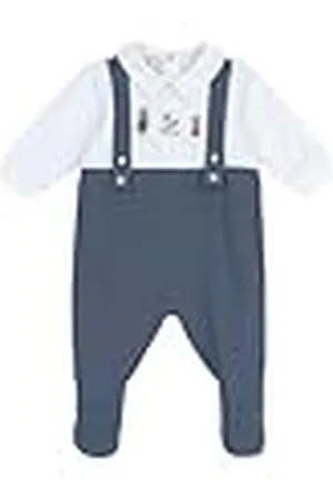 chicco Pelele Bebé de Algodón Suave y Ligero con Cómoda Apertura en la Espalda, Ideal para Primavera y Otoño, Designed in Italy, Ropa Bebé 0-24 Meses