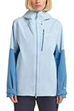 Jack Wolfskin Eagle Peak 2l Jkt W Chaqueta, Azul Hielo, Large Mujeres