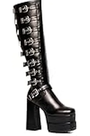 Lamoda Front Row, Botas Altas hasta la Rodilla Mujer, Color , 38 EU