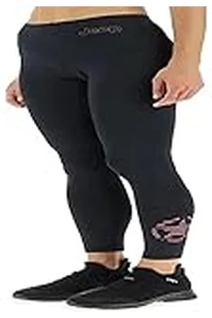 Jeep O102616-B966 J Woman Leggings Star Striped Leg Print J22W Mujer M