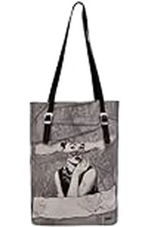 Dogo Femme Cuir Vegan Gris Fait Main et Mode Sac d