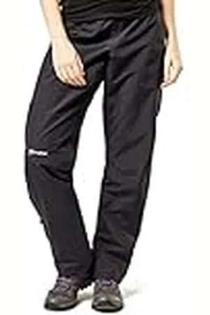 Berghaus 422089BP6 Pantalones para Caminar, Mujer, Black/Black, L