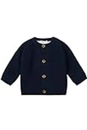 Noppies Cardigan Knit Nevers Suéter, Black Iris-P554, 9 Mes Unisex bebé