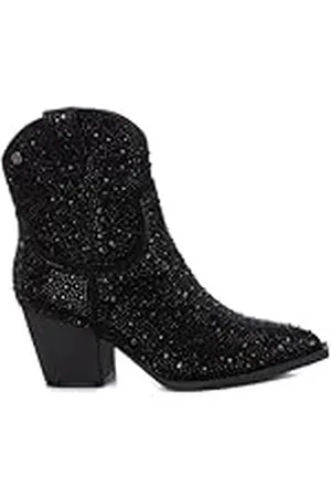 Xti Botas Camperas Mujer Negro - Calzado Cómodo y Versátil - Moda casual - Modelo 14172301 (Talla 36)
