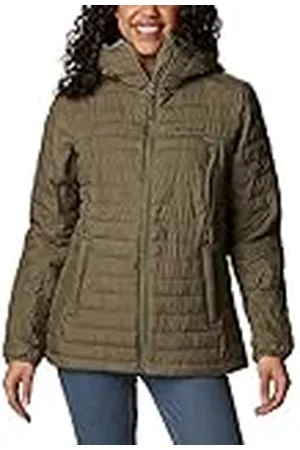 Columbia Silver Falls Hooded Jacket, Chaqueta Acolchada Con Capucha para Mujer, , Talla S