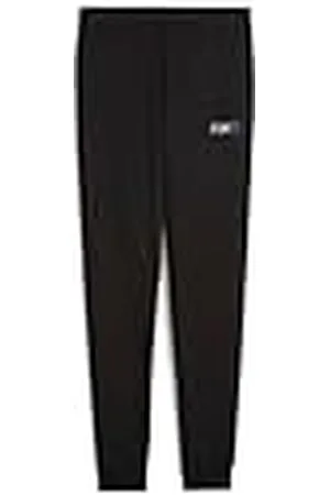 PUMA ESS Logo Lab Pantalones de chándal FL CL B Negro