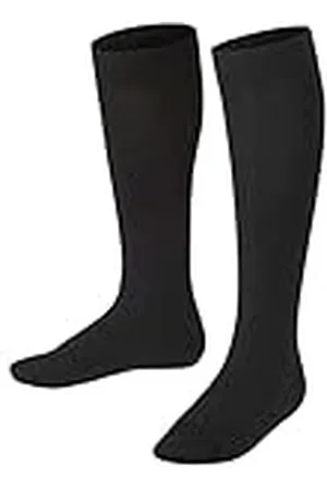 Falke Family K Kh algodón sostenible lisos 1 par, Calcetines largos Unisex niños, , 35-38