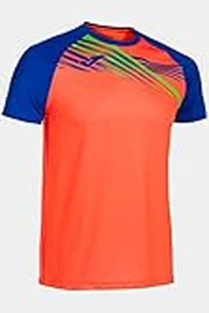 Joma Camiseta Manga Corta Elite x Coral Fluor Royal