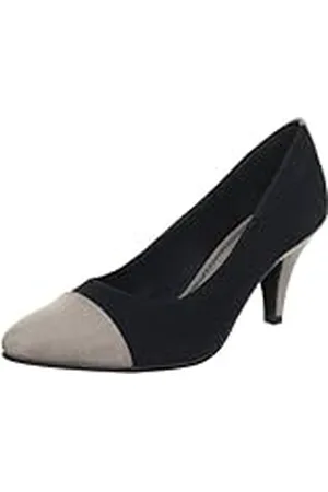 QS by s.Oliver Casual - Zapatos de tacón de Material sintético Mujer, Color Negro, Talla 37