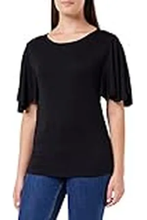 Spiral Gothic Elegance - Camiseta con Mangas de murciélago - Escote de Barco - - XXL